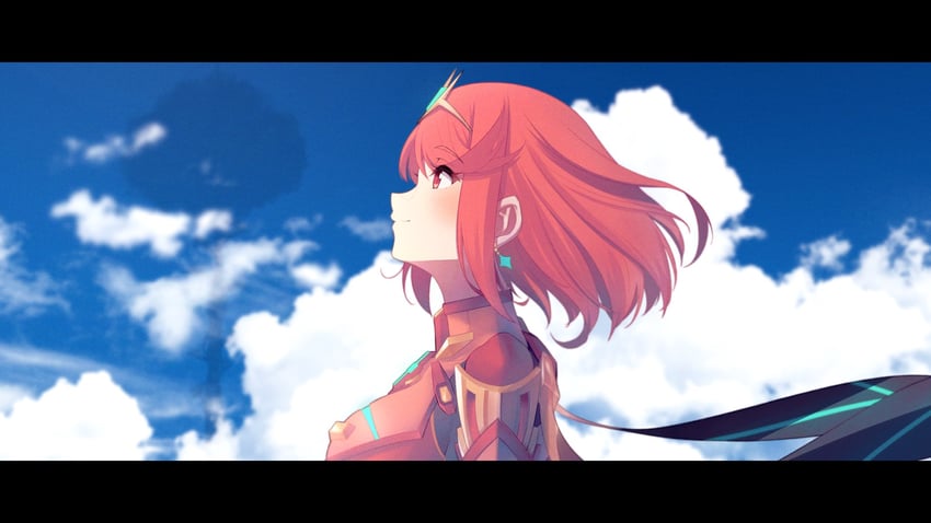 pyra (xenoblade chronicles and 1 more) drawn by hakusai_(hksicabb)