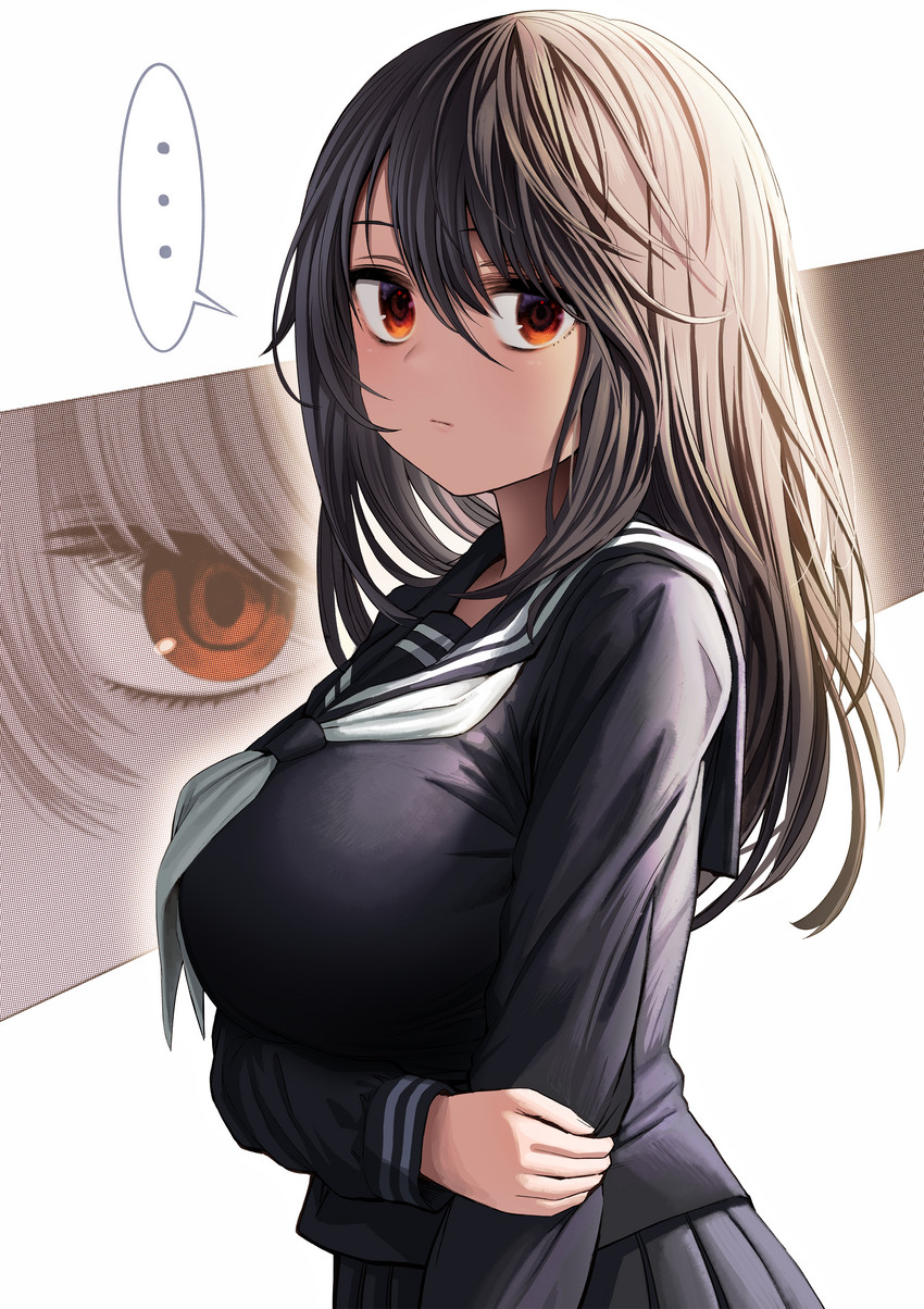 sasaki touko (kurai ano ko to shitai koto) drawn by gibagiba