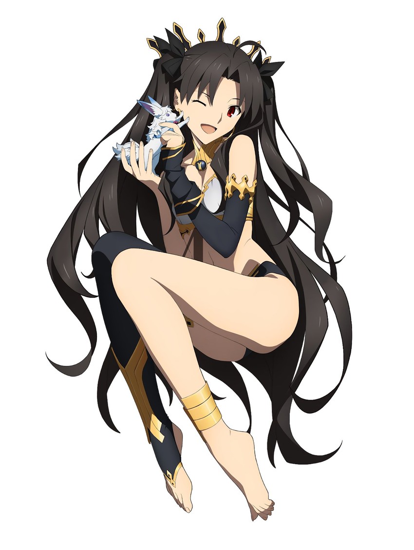 ishtar and fou (fate and 1 more) drawn by oka_yuuichi