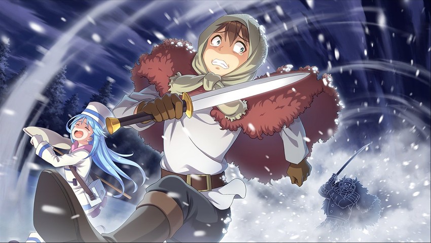 aqua, satou kazuma, and winter shogun (kono subarashii sekai ni shukufuku wo! and 1 more)