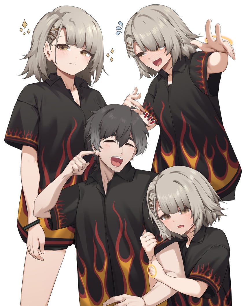 commander, vector, and guy fieri (girls' frontline and 2 more) drawn by act_(xadachit)
