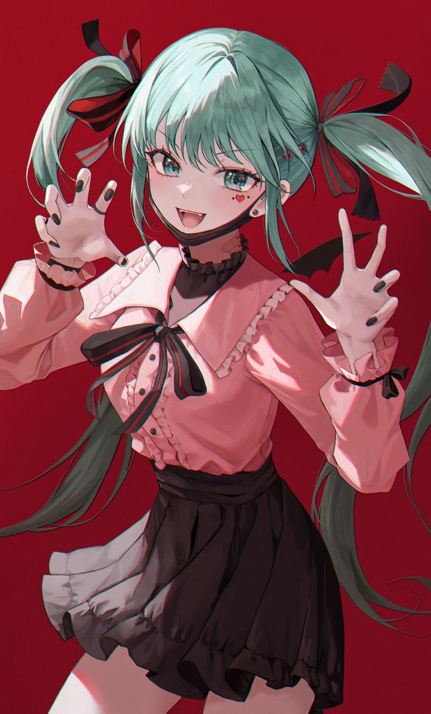 hatsune miku (vocaloid and 1 more) drawn by 723/nanahumi