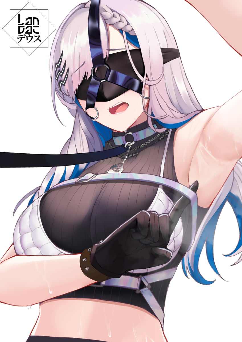 pavolia reine (hololive and 1 more) drawn by landacdeus