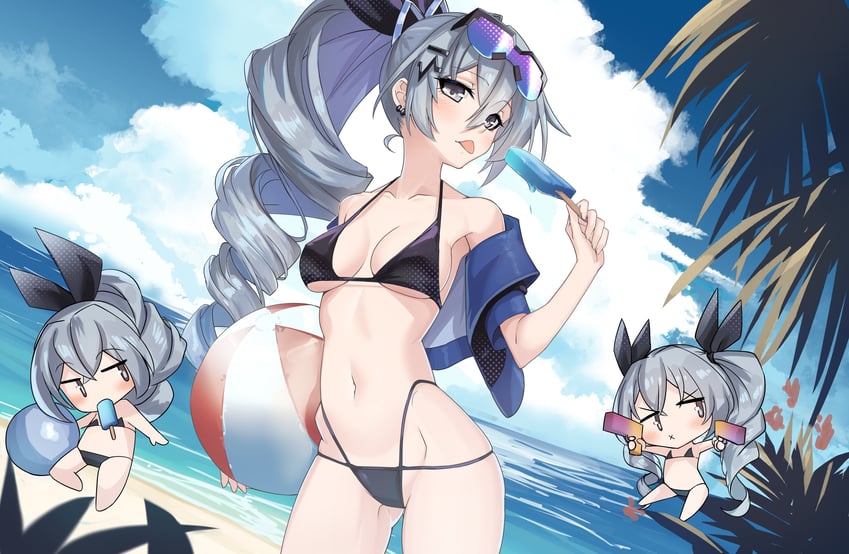 silver wolf (honkai and 1 more) drawn by nstch_root_a