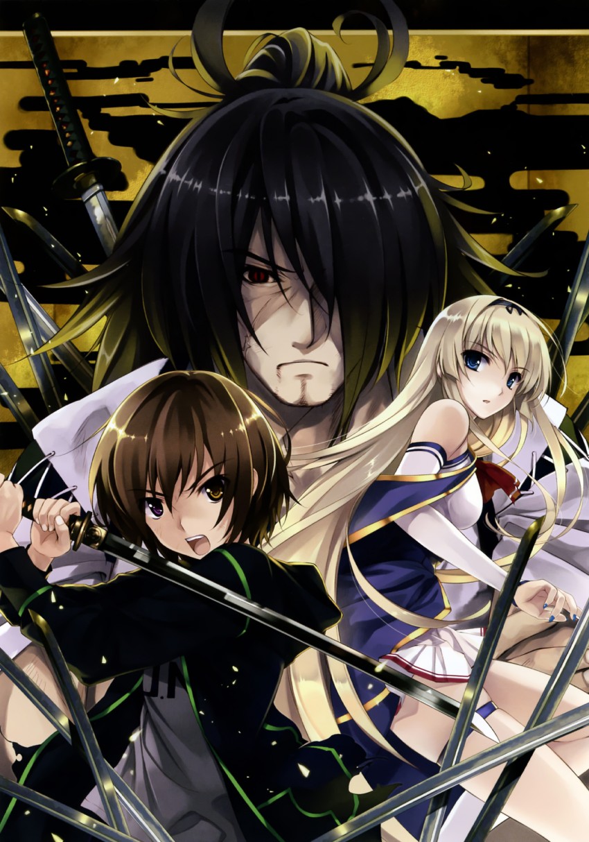 yorumirumi stolenberg and sugamu naito (boku to kanojo ni furu yoru) drawn by misaki_kurehito