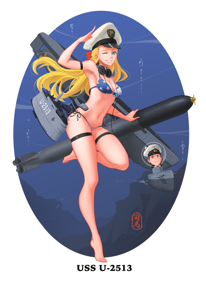 fairy and u-2513 (pacific) drawn by sima_naoteng