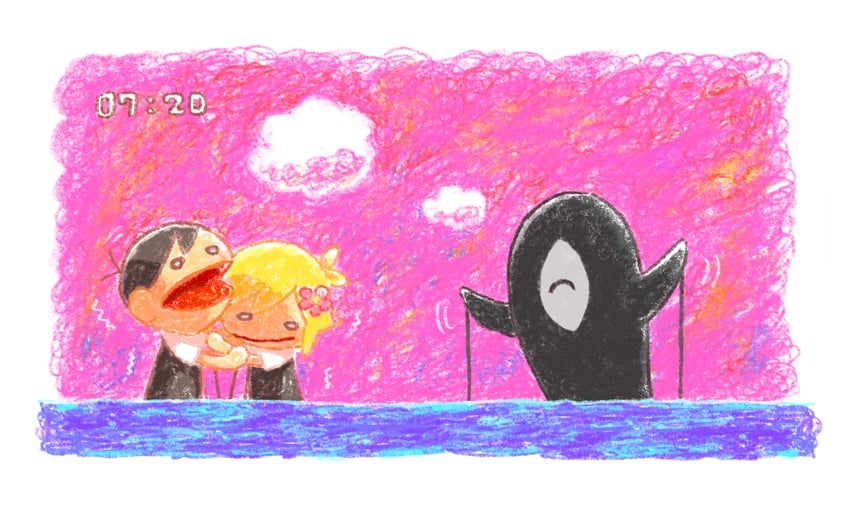 sunny, basil, and something (omori) drawn by sun_iiinu