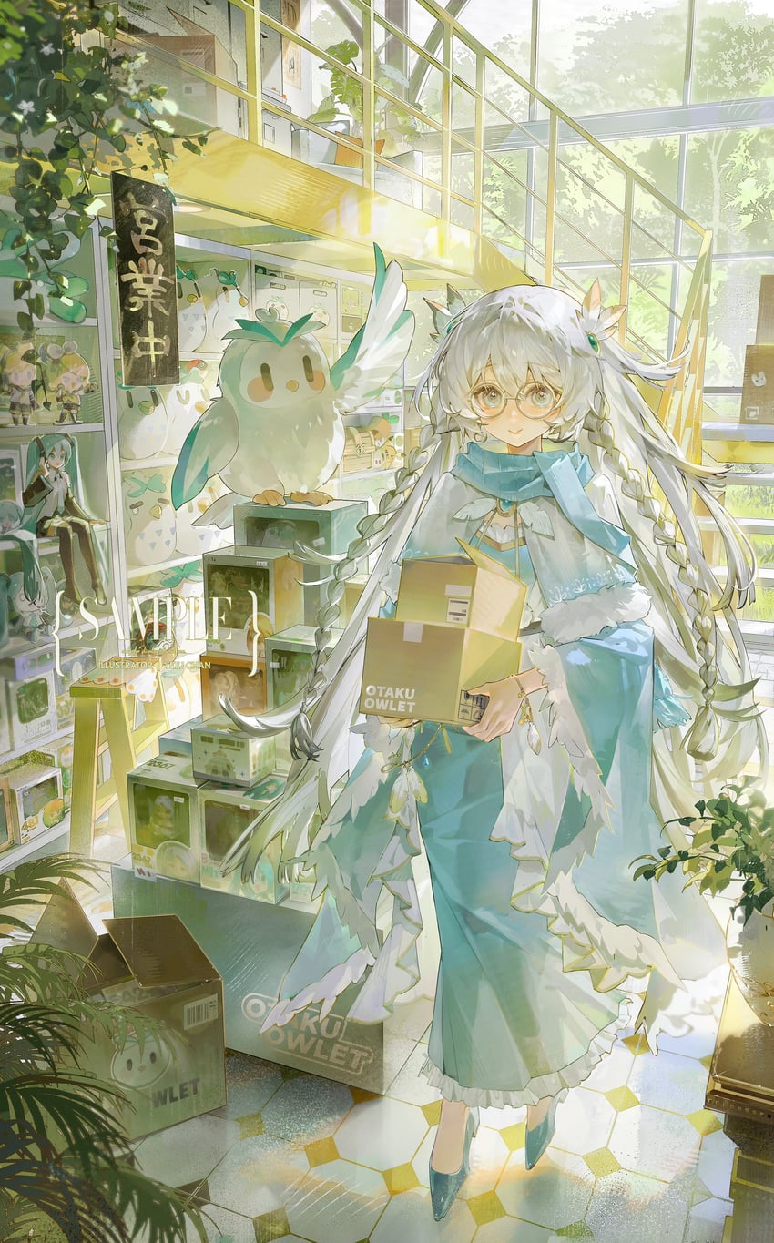 hatsune miku, kagamine rin, kagamine len, pikachu, frieren, and 3 more (original and 5 more) drawn by yeej_chan