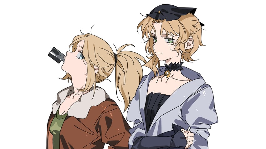 druvis iii and lilya (reverse:1999) drawn by molu_stranger
