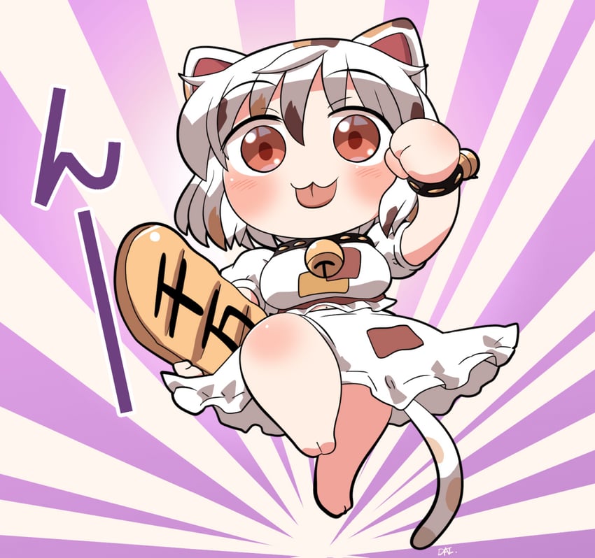 goutokuji mike (touhou and 1 more) drawn by rokugou_daisuke