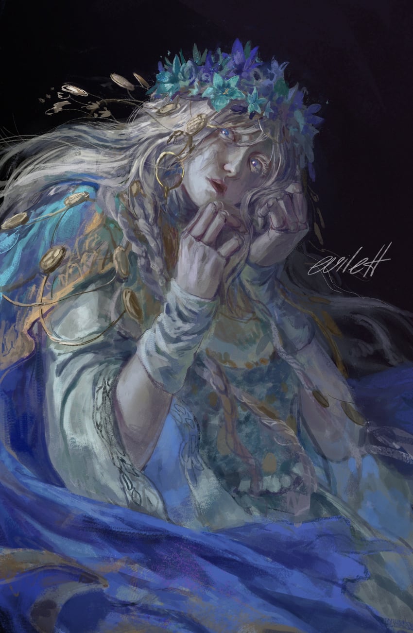 revenant (elden ring and 1 more) drawn by evilett