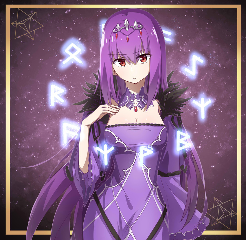 scathach and scathach skadi (fate and 1 more) drawn by lizi
