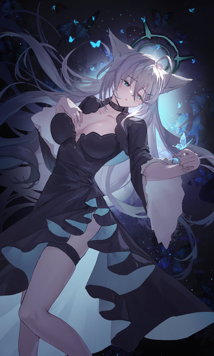 shiroko and shiroko terror (blue archive) drawn by reiami