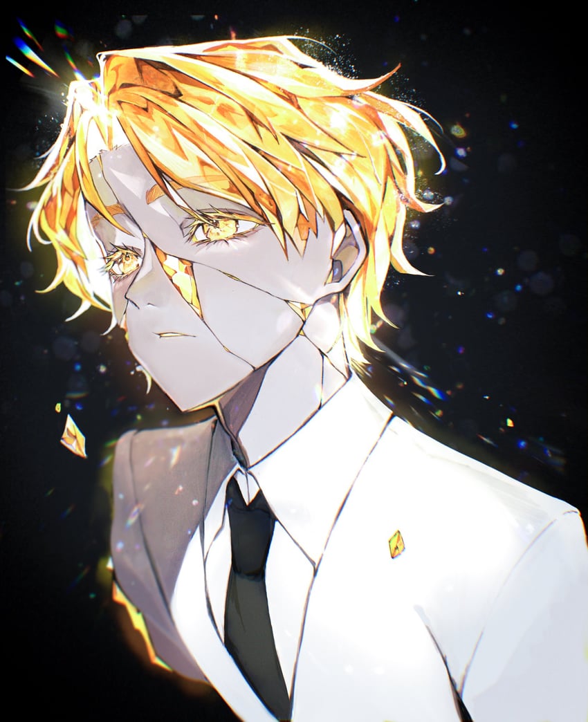 luka (houseki no kuni and 1 more) drawn by 4tsuba_kuma