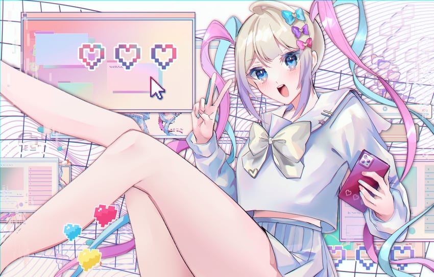 chouzetsusaikawa tenshi-chan (needy girl overdose) drawn by amadzuka_midori