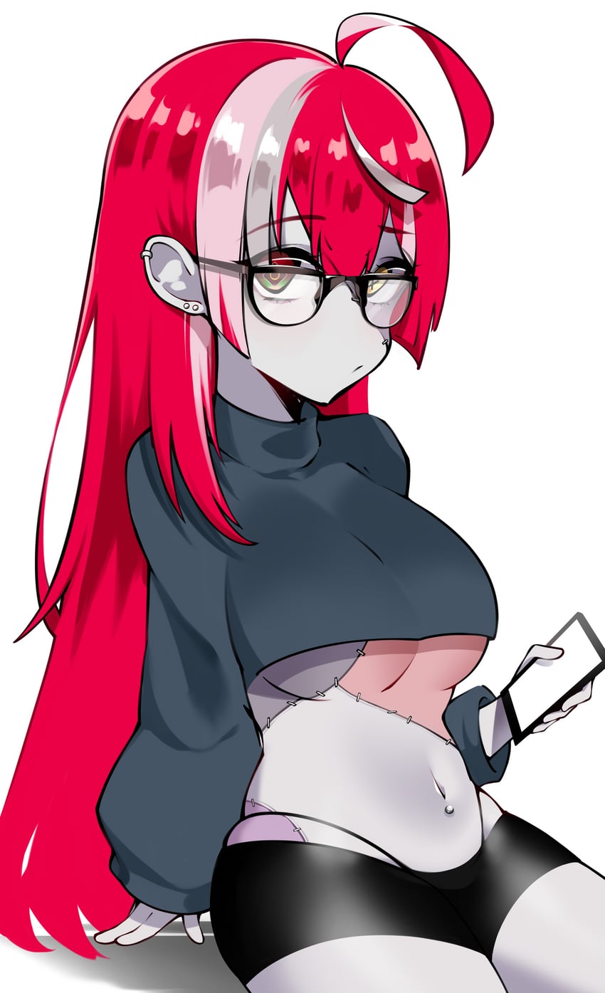kureiji ollie (hololive and 1 more) drawn by kok_(honeymelon)