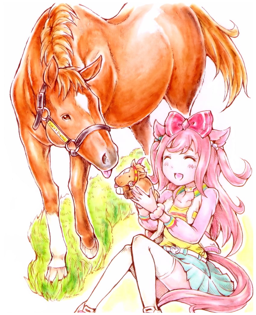 agnes digital (umamusume and 1 more) drawn by garyuu_ryuuga