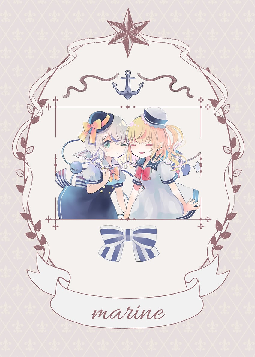 flandre scarlet and komeiji koishi (touhou and 1 more) drawn by hiyuu_(hiyualice)