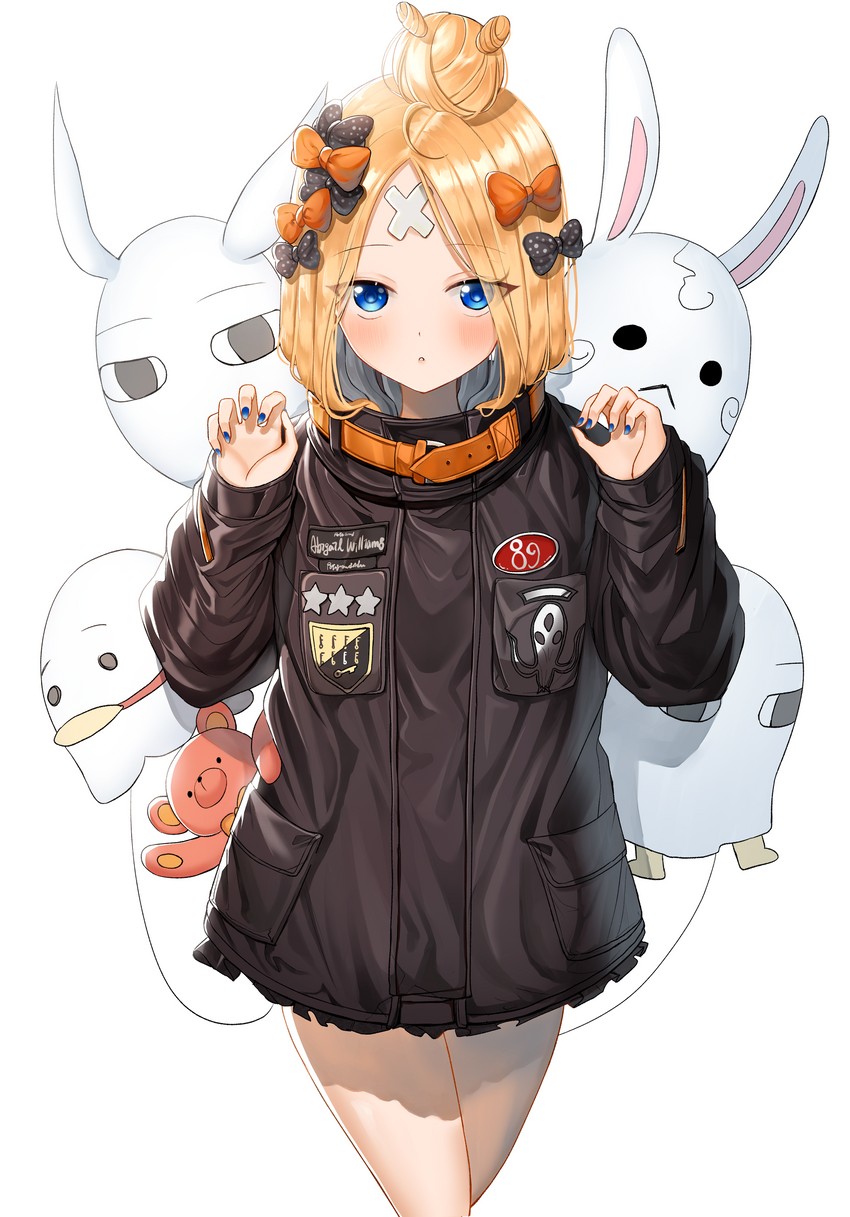 abigail williams, fou, and medjed (fate and 1 more) drawn by daengdaeng