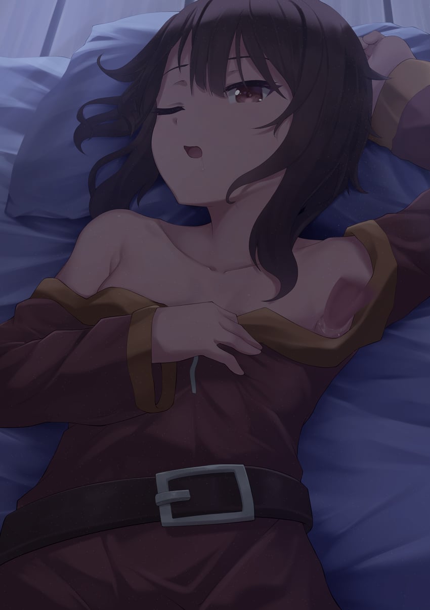 megumin (kono subarashii sekai ni shukufuku wo!) drawn by gueya