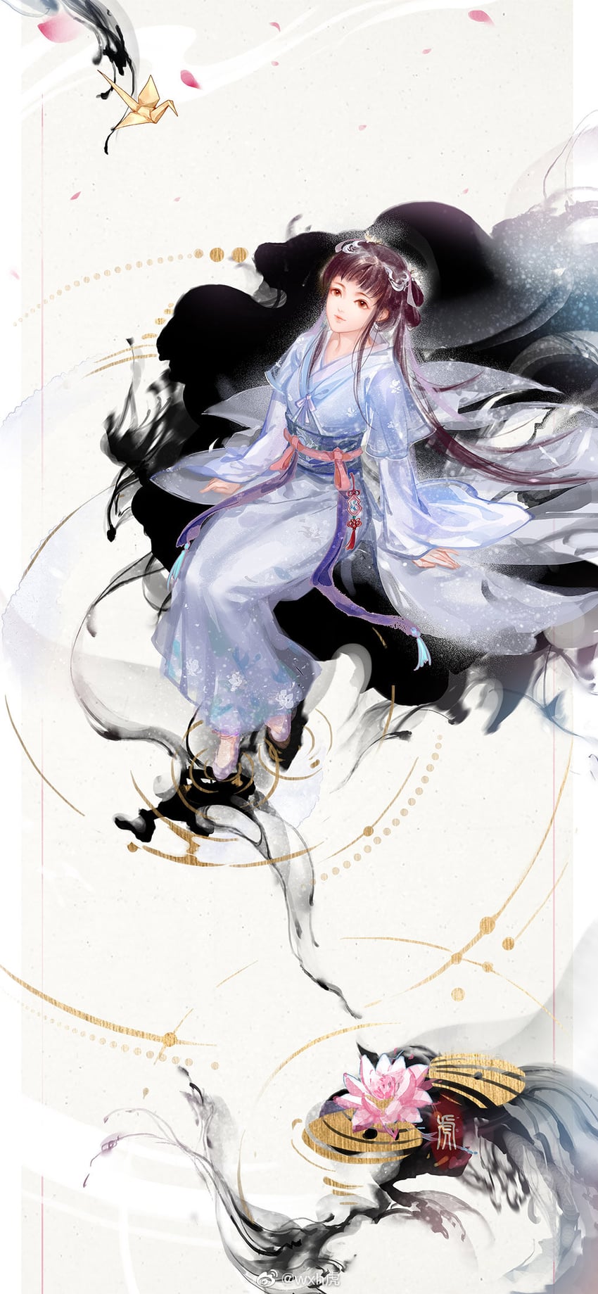 bai moqing (xianjian qixia zhuan and 1 more) drawn by wxh_hu