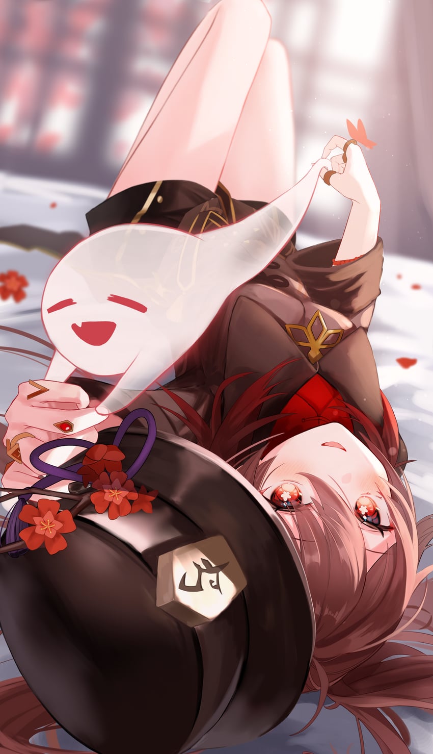 hu tao and boo tao (genshin impact) drawn by popo_y