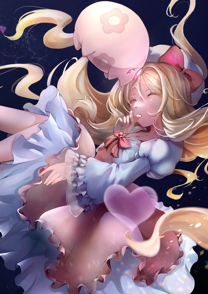 caitlin and munna (pokemon and 1 more) drawn by wanwan_(vk300072-6137)