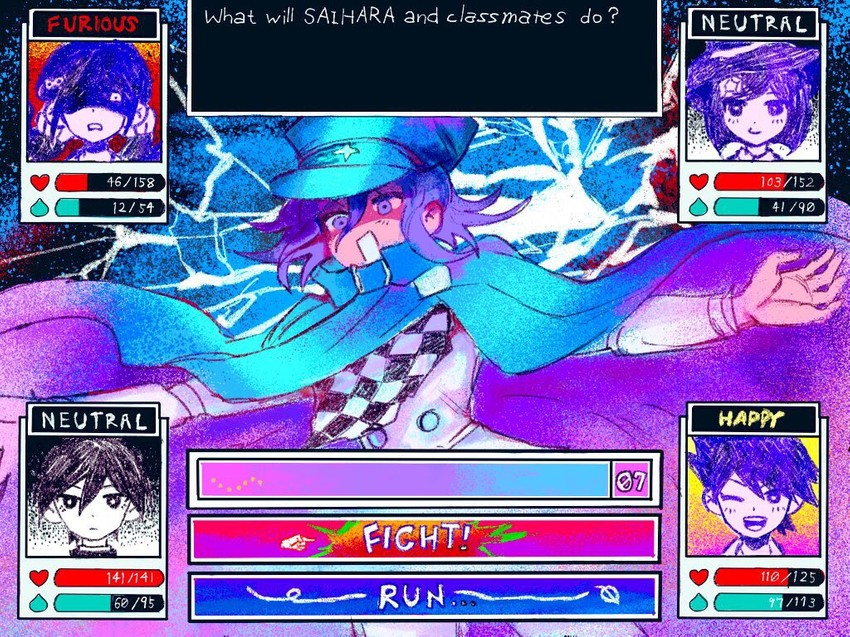 oma kokichi, saihara shuichi, harukawa maki, momota kaito, and yumeno himiko (danganronpa and 2 more) drawn by raise_(lightanswer)