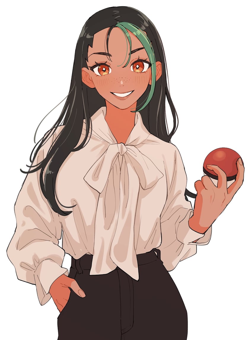 nemona (pokemon and 1 more) drawn by osg_pk