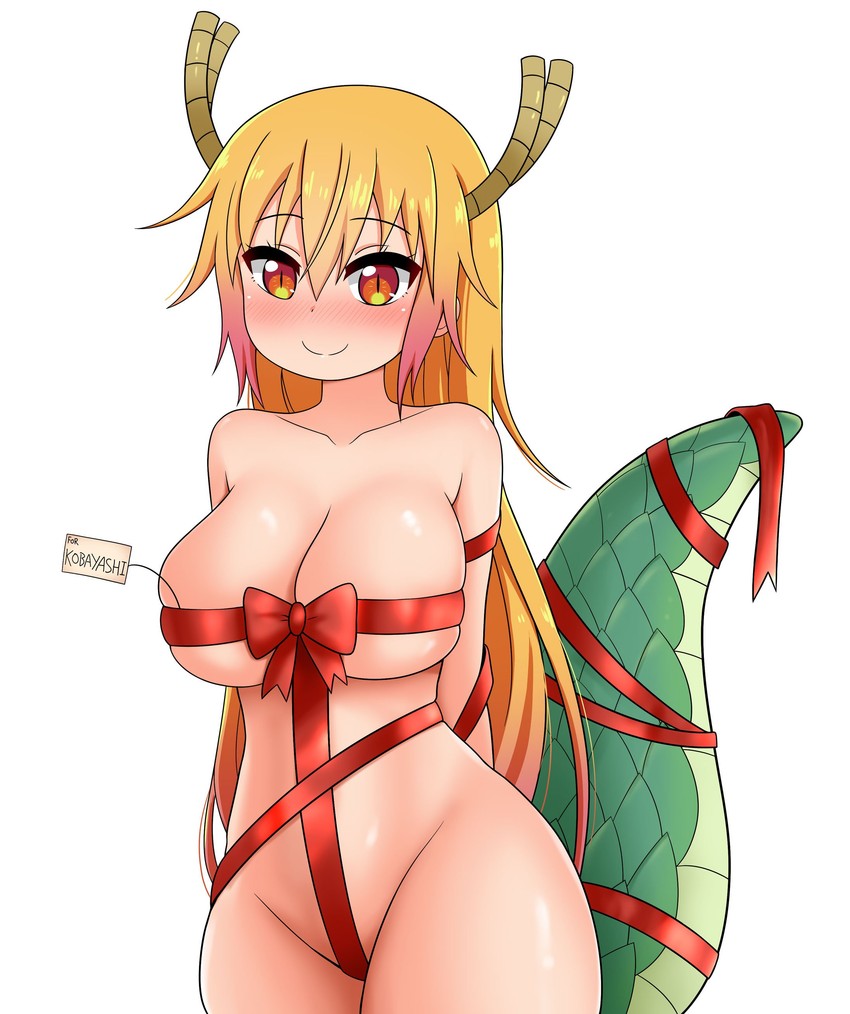 tohru (kobayashi-san chi no maidragon) drawn by the_only_shoe