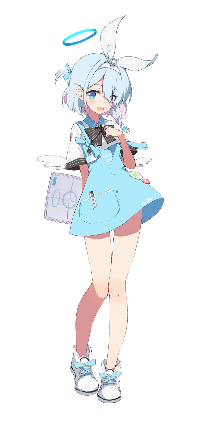 arona and sora (blue archive) drawn by rika_(mikunopantsu)