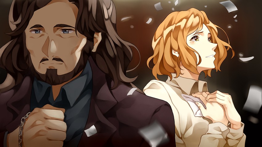 irma felice and aldo morini (violet evergarden) drawn by cheese_kang