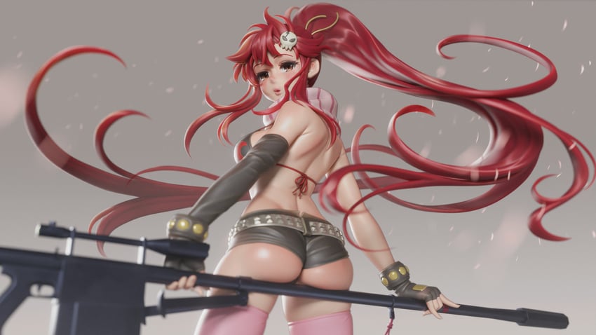 yoko littner (tengen toppa gurren lagann) drawn by ucupumar