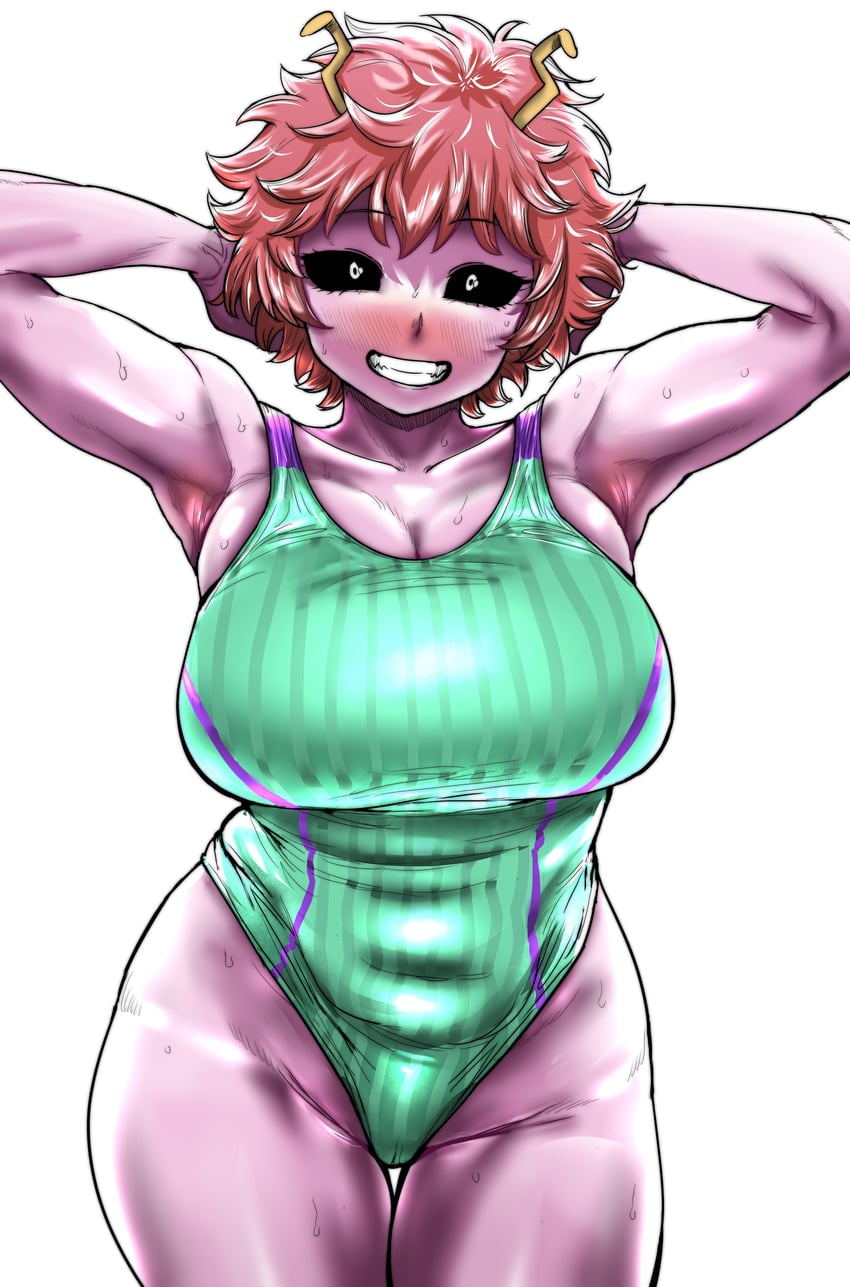 ashido mina (boku no hero academia) drawn by kaiman_garupan
