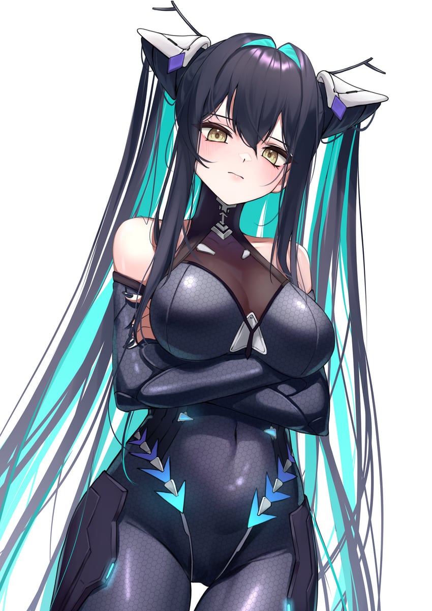 little mermaid (goddess of victory: nikke) drawn by iznal