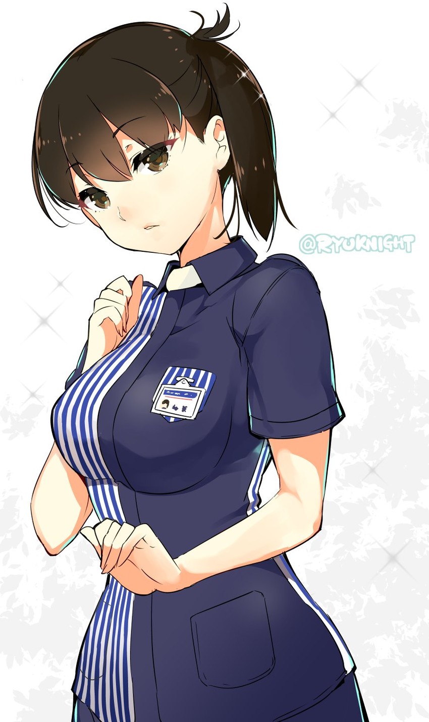 kaga (kantai collection and 1 more) drawn by naitou_ryuu