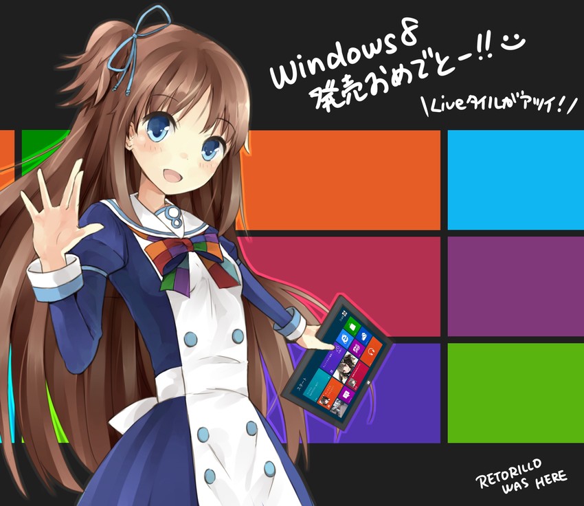 madobe ai (os-tan and 2 more) drawn by retorillo