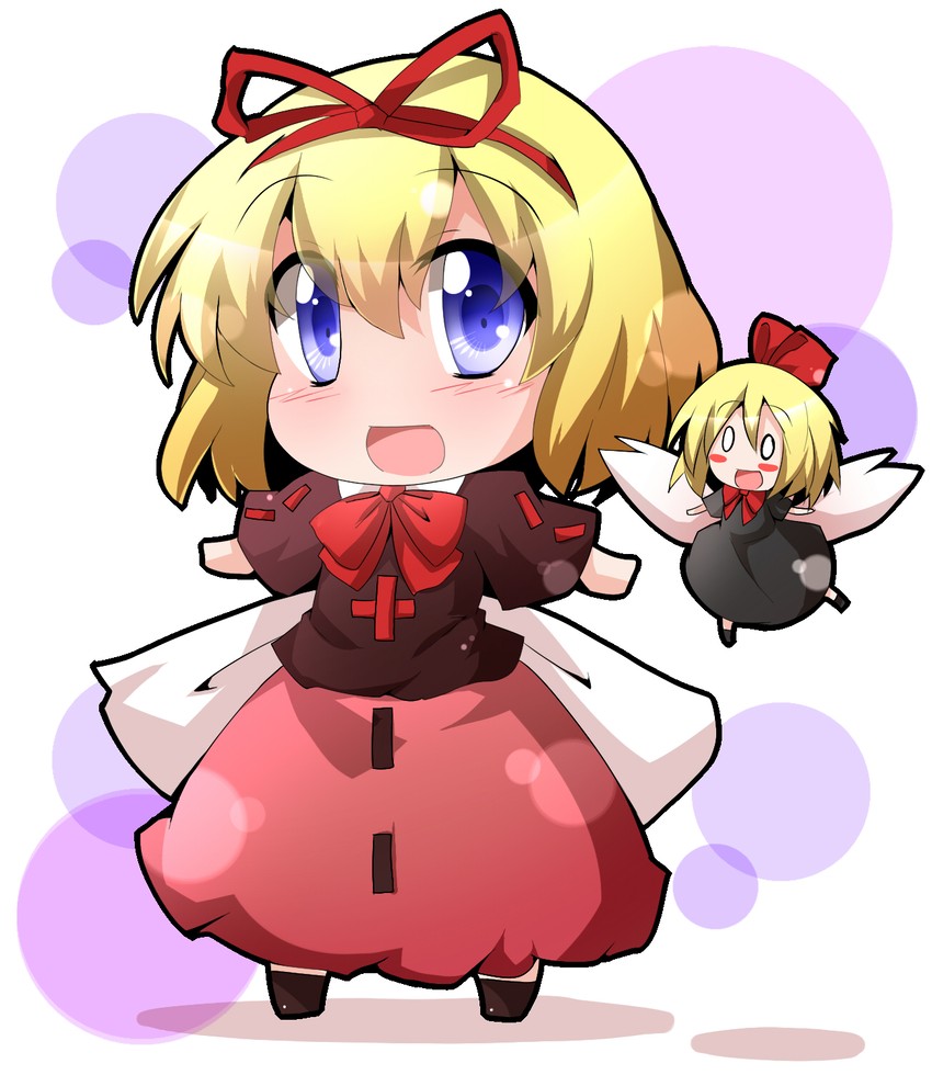 medicine melancholy and su-san (touhou) drawn by hiro_(pqtks113)
