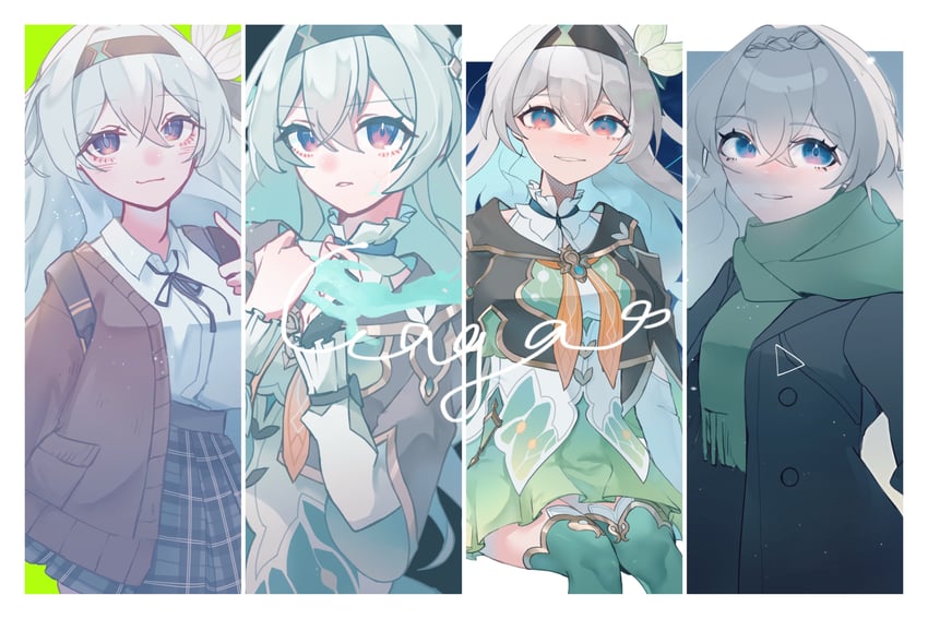 firefly (honkai and 1 more) drawn by natsume_(k4g4_103)