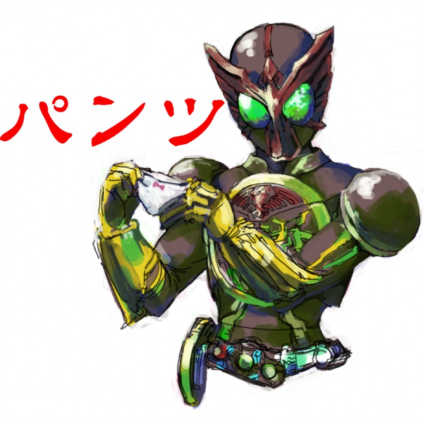 kamen rider ooo (kamen rider and 1 more) drawn by sawayaka_samehada