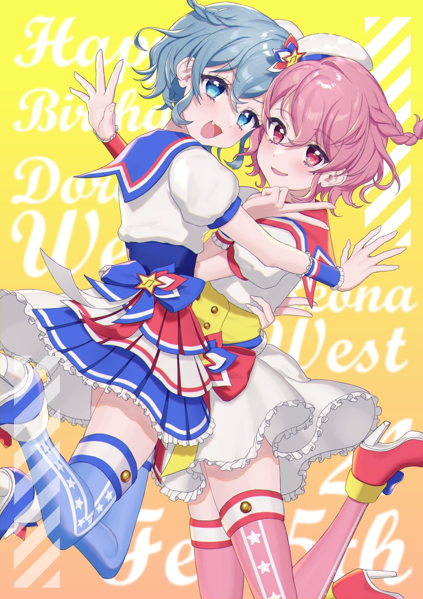 reona west and dorothy west (pretty series and 1 more) drawn by hourai_ninjin