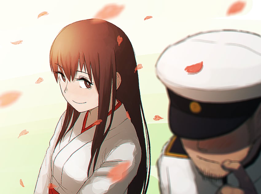 admiral and akagi (kantai collection) drawn by yue_(tada_no_saboten)