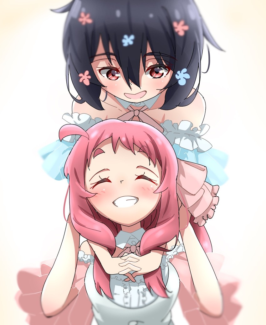 minamoto sakura and mizuno ai (zombie land saga) drawn by yuuyrx