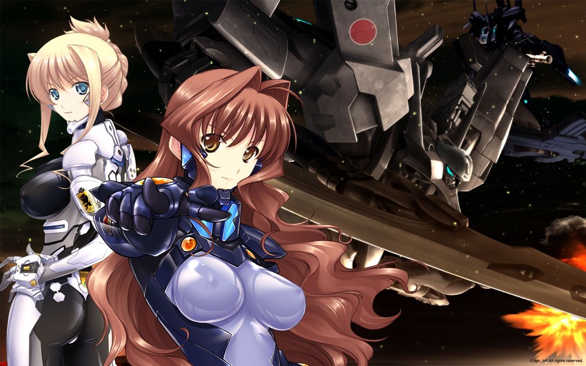 type 94 shiranui, ilfriede von feulner, jinguuji marimo, and ef-2000 typhoon (muv-luv and 2 more) drawn by miyata_sou