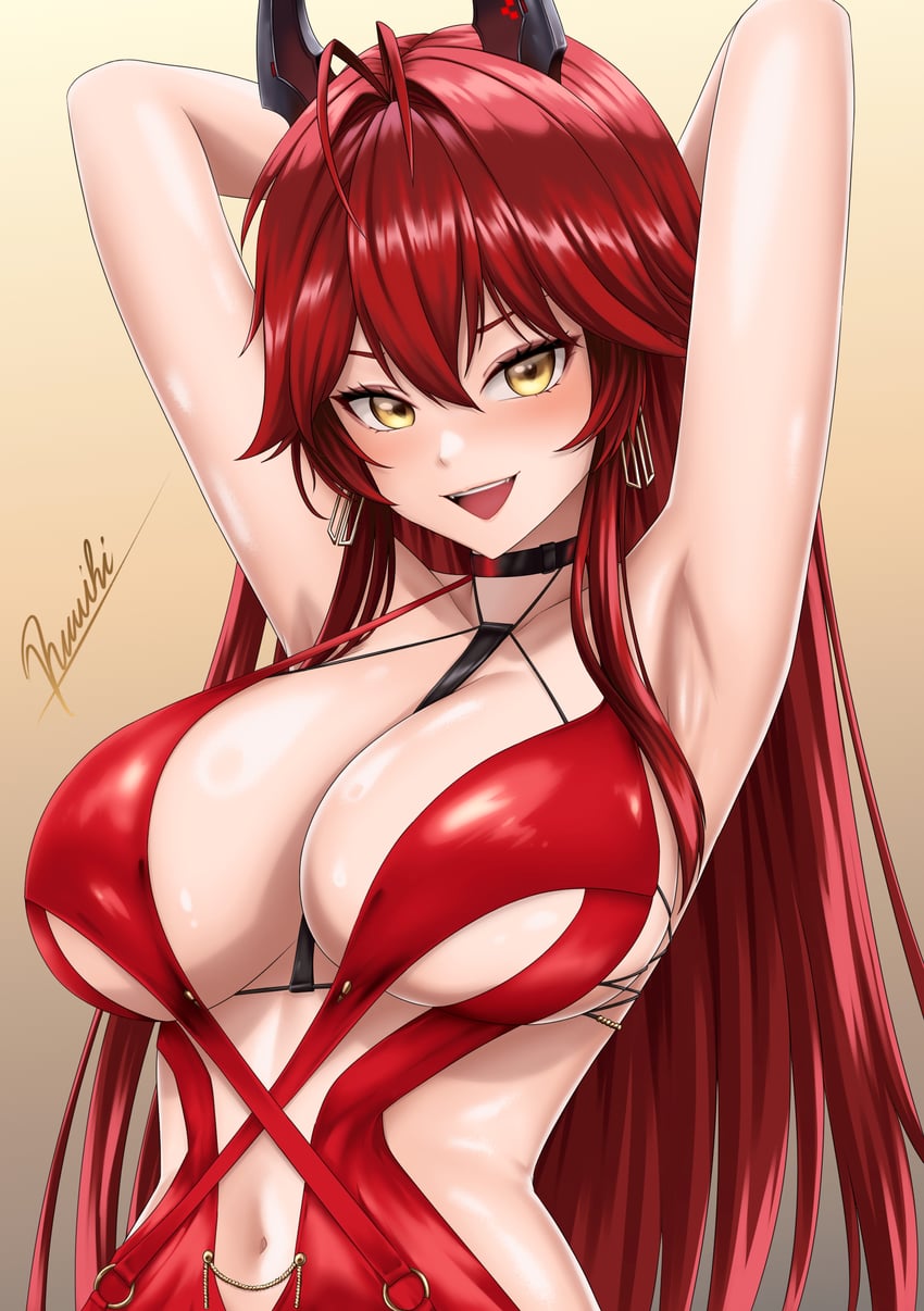 red hood (goddess of victory: nikke) drawn by ramiki_(ramesgoag)