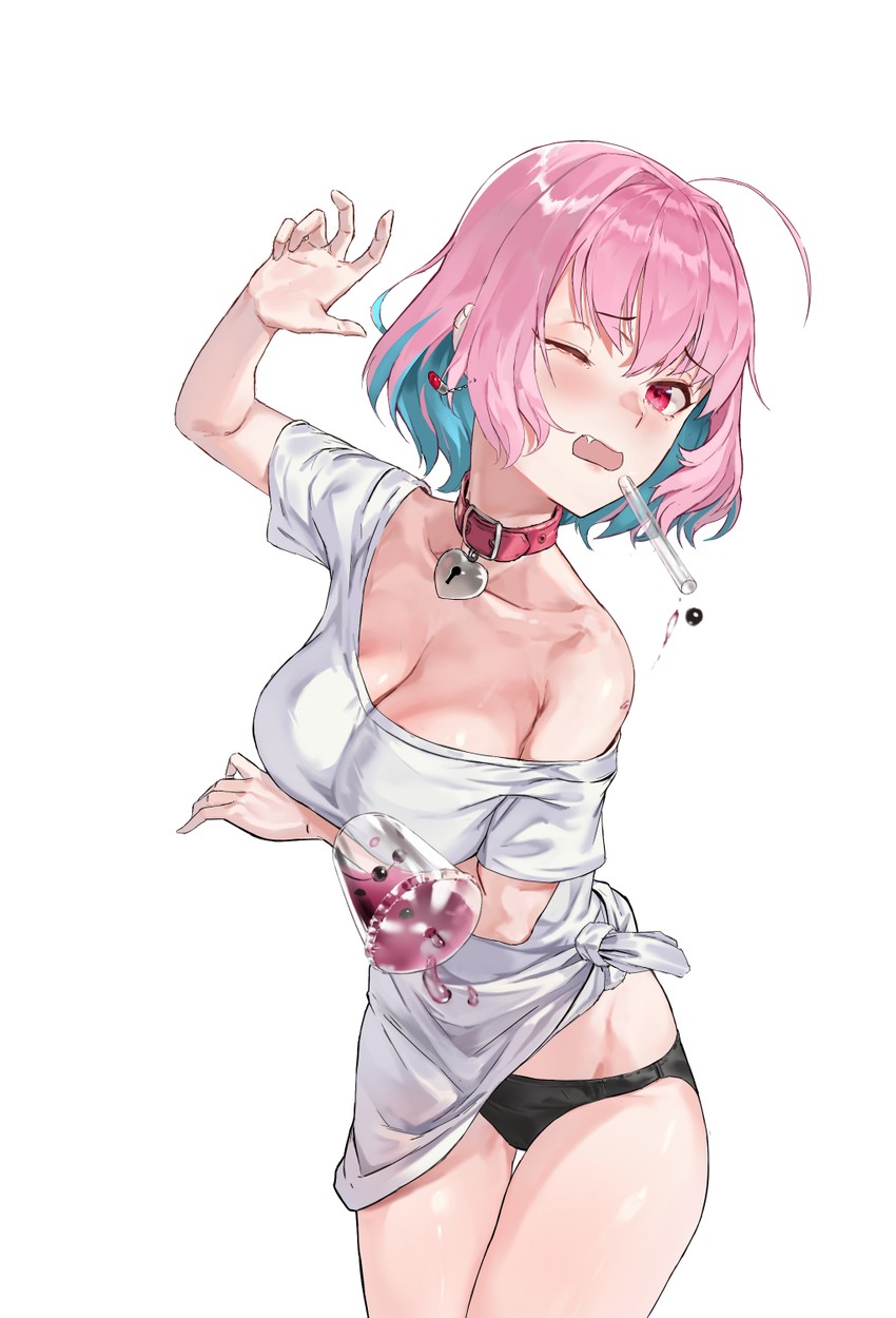 yumemi riamu (idolmaster and 1 more) drawn by sirari
