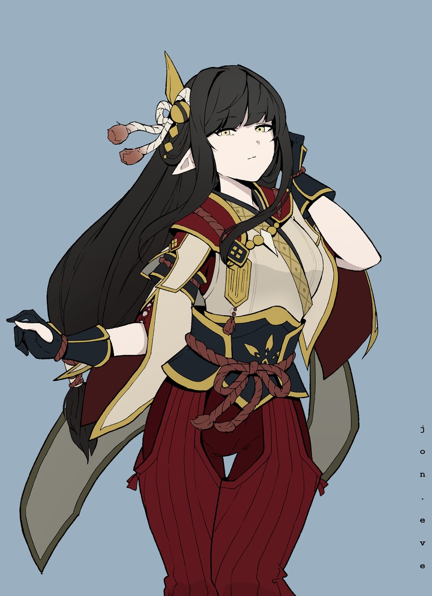 hinoa (monster hunter and 1 more) drawn by jon_eve