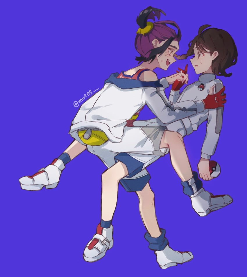 kieran and juliana (pokemon and 1 more) drawn by mut05
