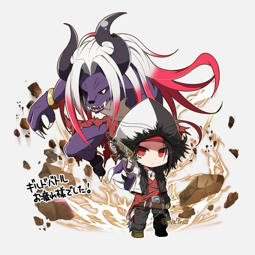 vincent valentine (final fantasy and 2 more) drawn by nanao_(zonzonsh)