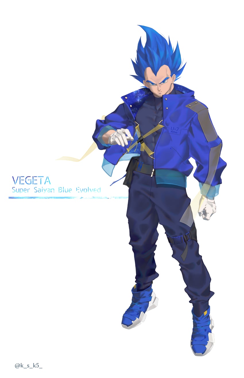 vegeta (dragon ball and 1 more) drawn by ksuke_(k-taro31)